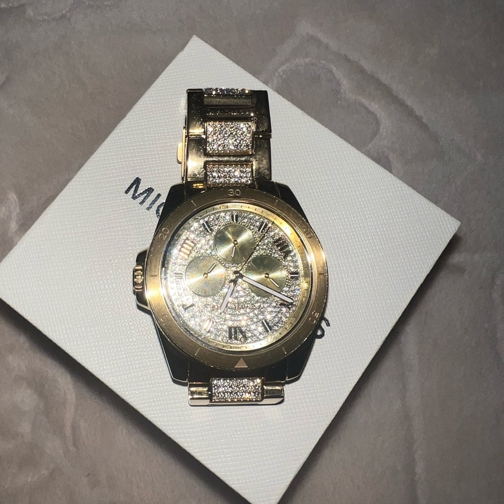 Michaels Gold Luxury Watch